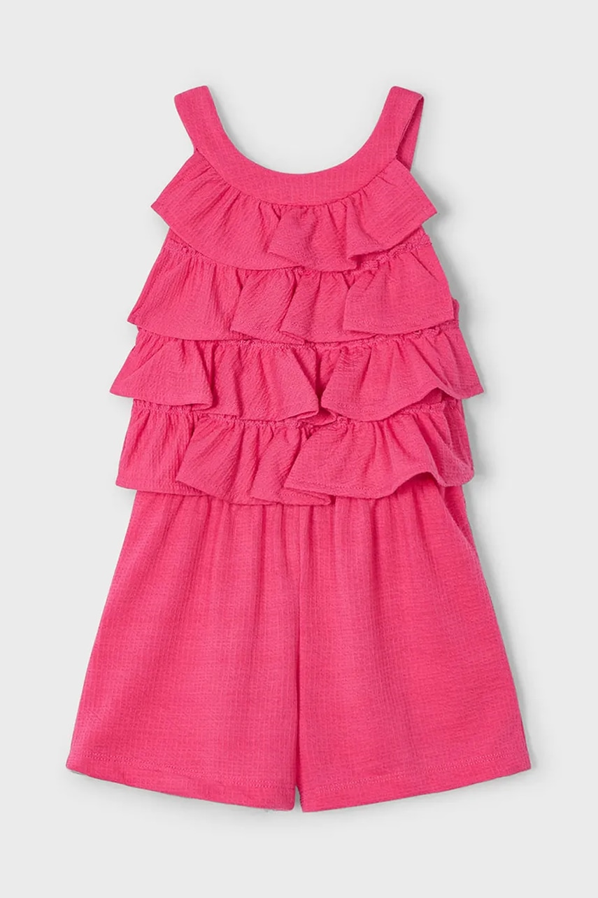 Mayoral salopetă copii culoarea roz, 3876