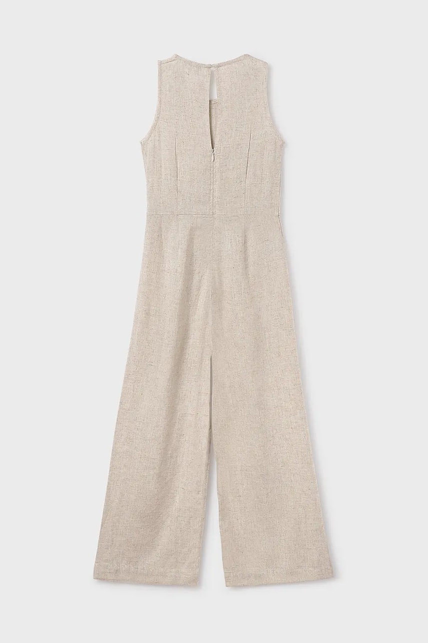 Dětská kombinéza s příměsí lnu Mayoral