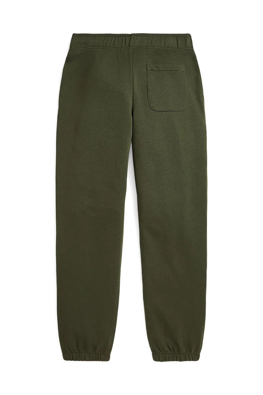 Брюки Polo Ralph Lauren цвет зелёный однотонные 323958155002