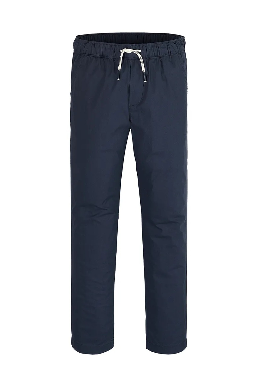 Детские брюки Tommy Hilfiger цвет синий однотонные KB0KB09306