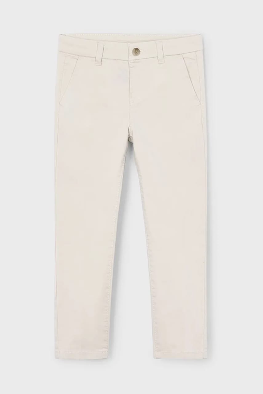 Mayoral pantaloni copii culoarea bej, neted, 512 Mayoral pantaloni copii culoarea bej, neted, 512