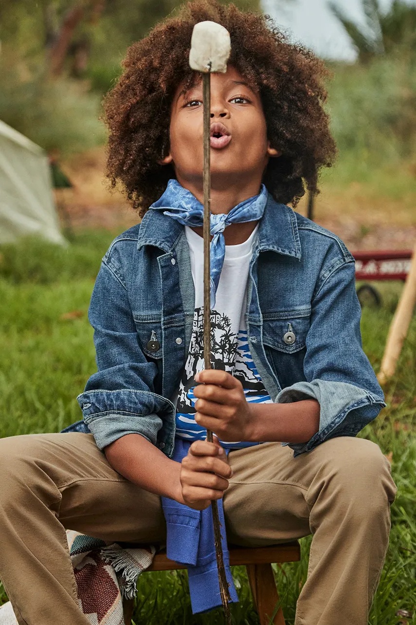 Dětské bavlněné kalhoty Mayoral relaxed fit (obrázek 4)