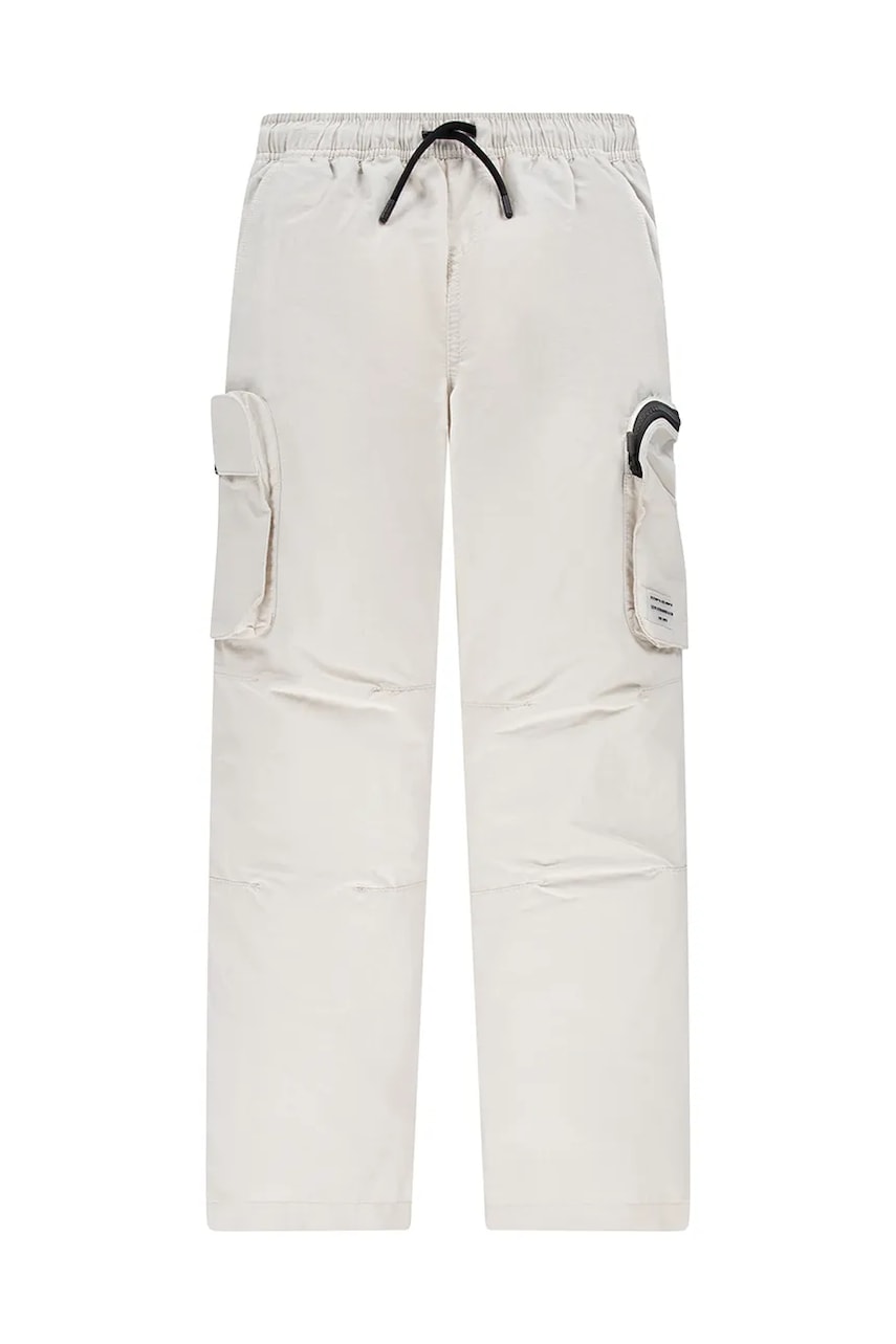 Levi\'s pantaloni copii PARACHUTE CARGO PANTS culoarea bej, uni, 8EM373