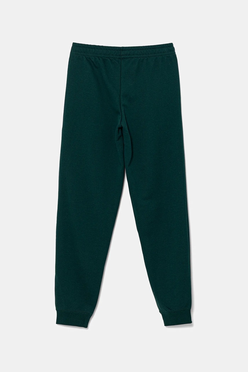 Дитячі спортивні штани Puma ESS No. 1 Logo Sweatpants TR колір зелений з аплікацією 684914