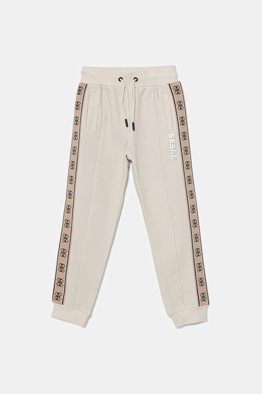 Levně Dětské tepláky Guess béžová barva, L5GQ13 KB3P2