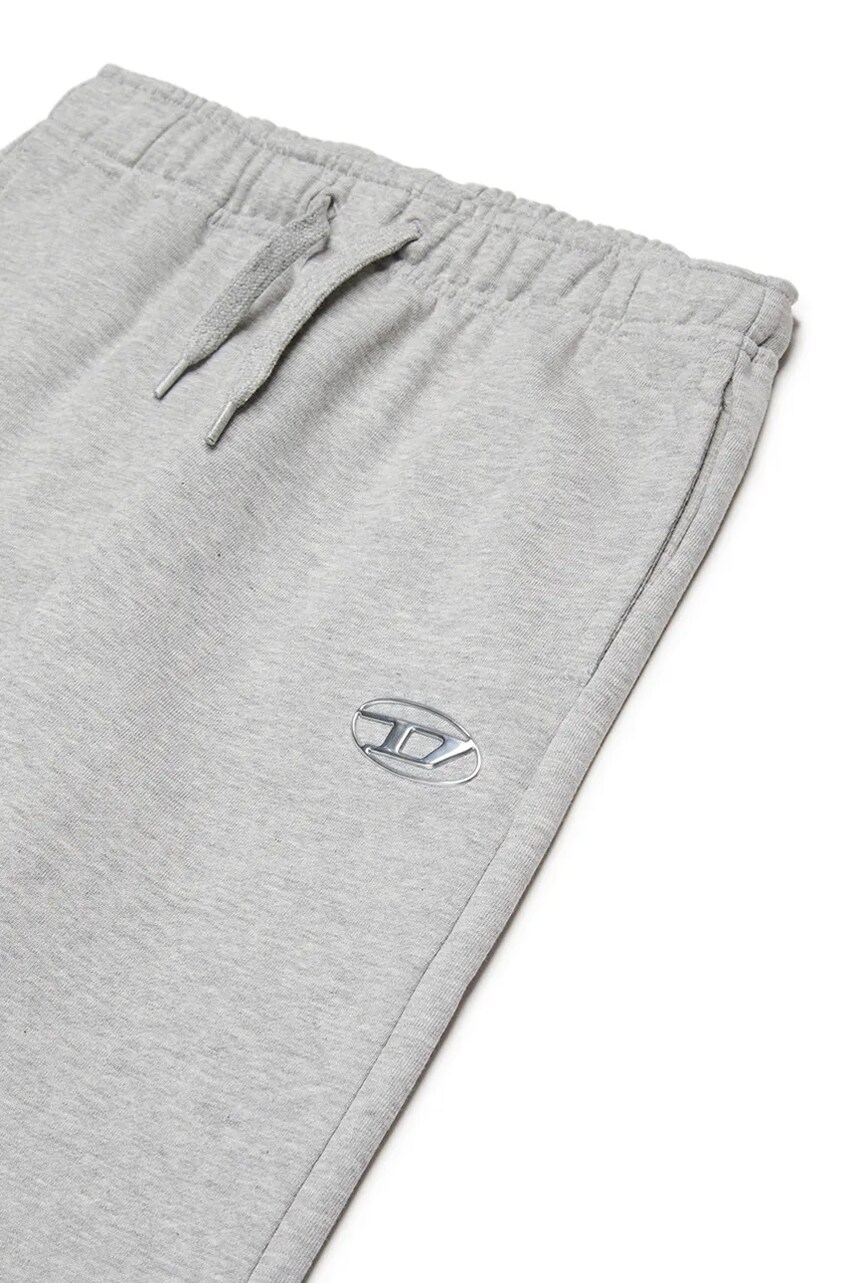 Diesel gyerek pamut melegítőnadrág PMACISD TROUSERS szürke, sima, J02317 termék 2. képe