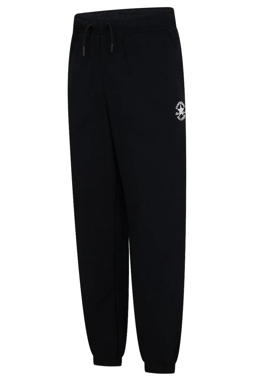 Converse pantaloni de trening pentru copii culoarea negru, uni, 9CG711
