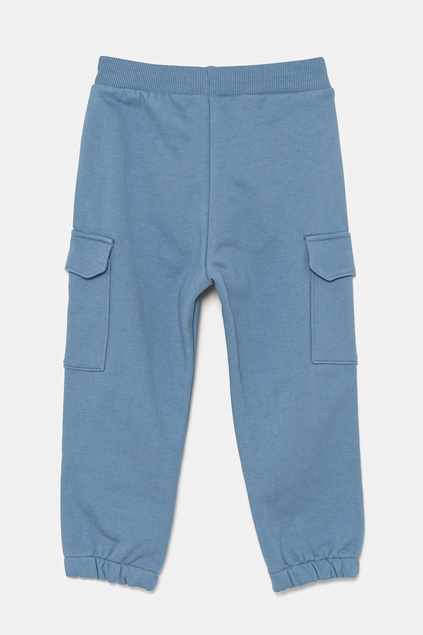 Детские хлопковые штаны United Colors of Benetton однотонные 3UNIGF045 Детские хлопковые штаны United Colors of Benetton однотонные 3UNIGF045
