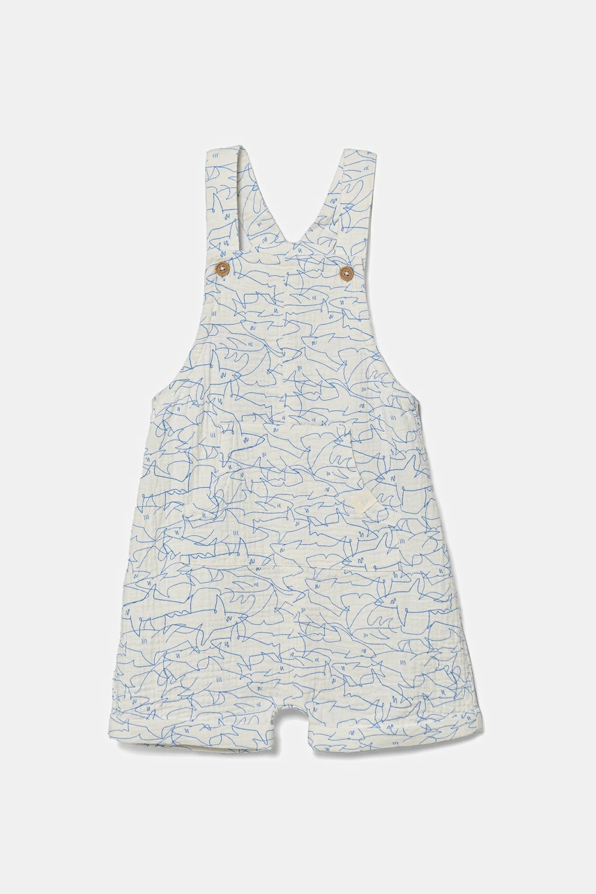 United Colors of Benetton salopete bebeluși din bumbac 4UZ8AT01H