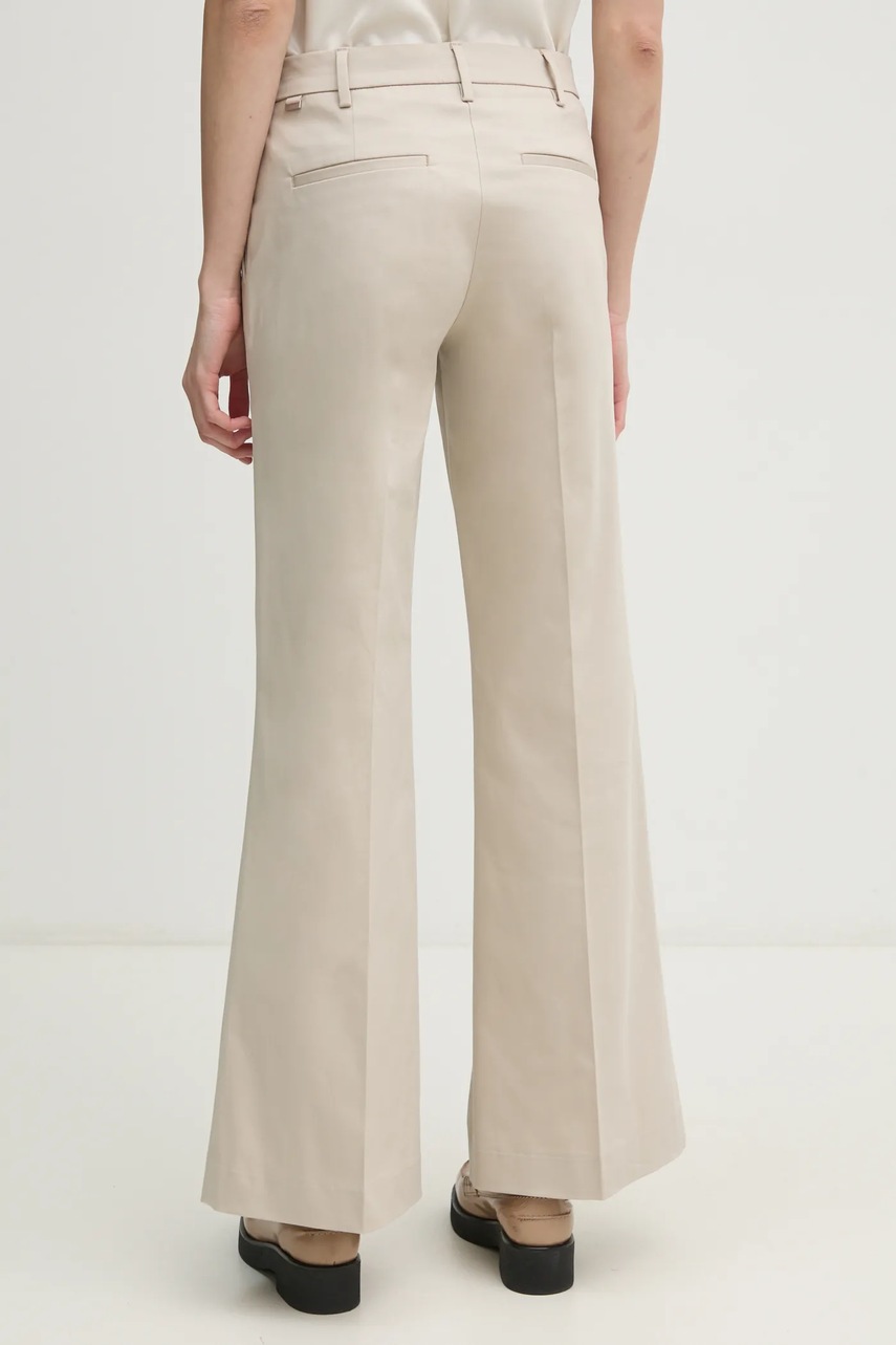 Παντελόνι Calvin Klein χρώμα: μπεζ, K20K207838 φωτογραφία