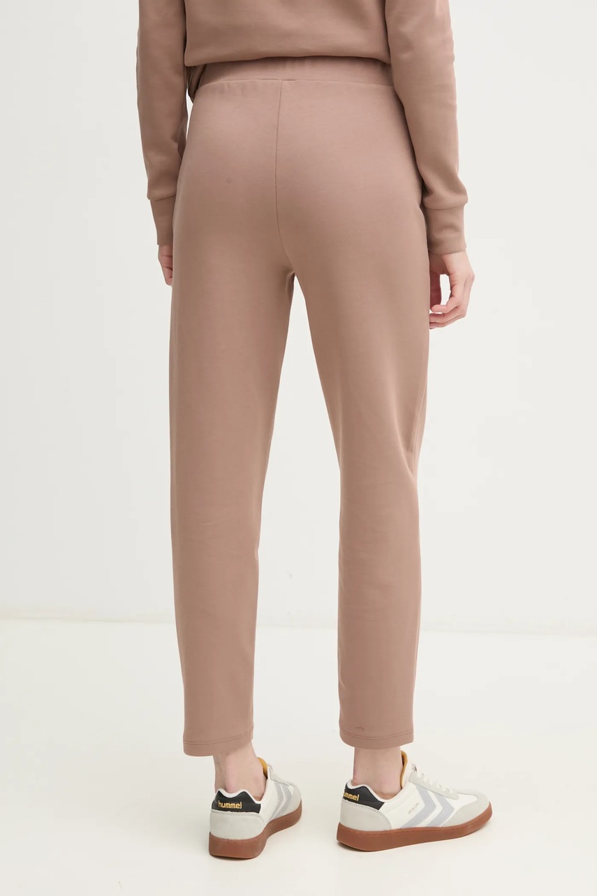 Спортивні штани Calvin Klein колір коричневий однотонні K20K207945 