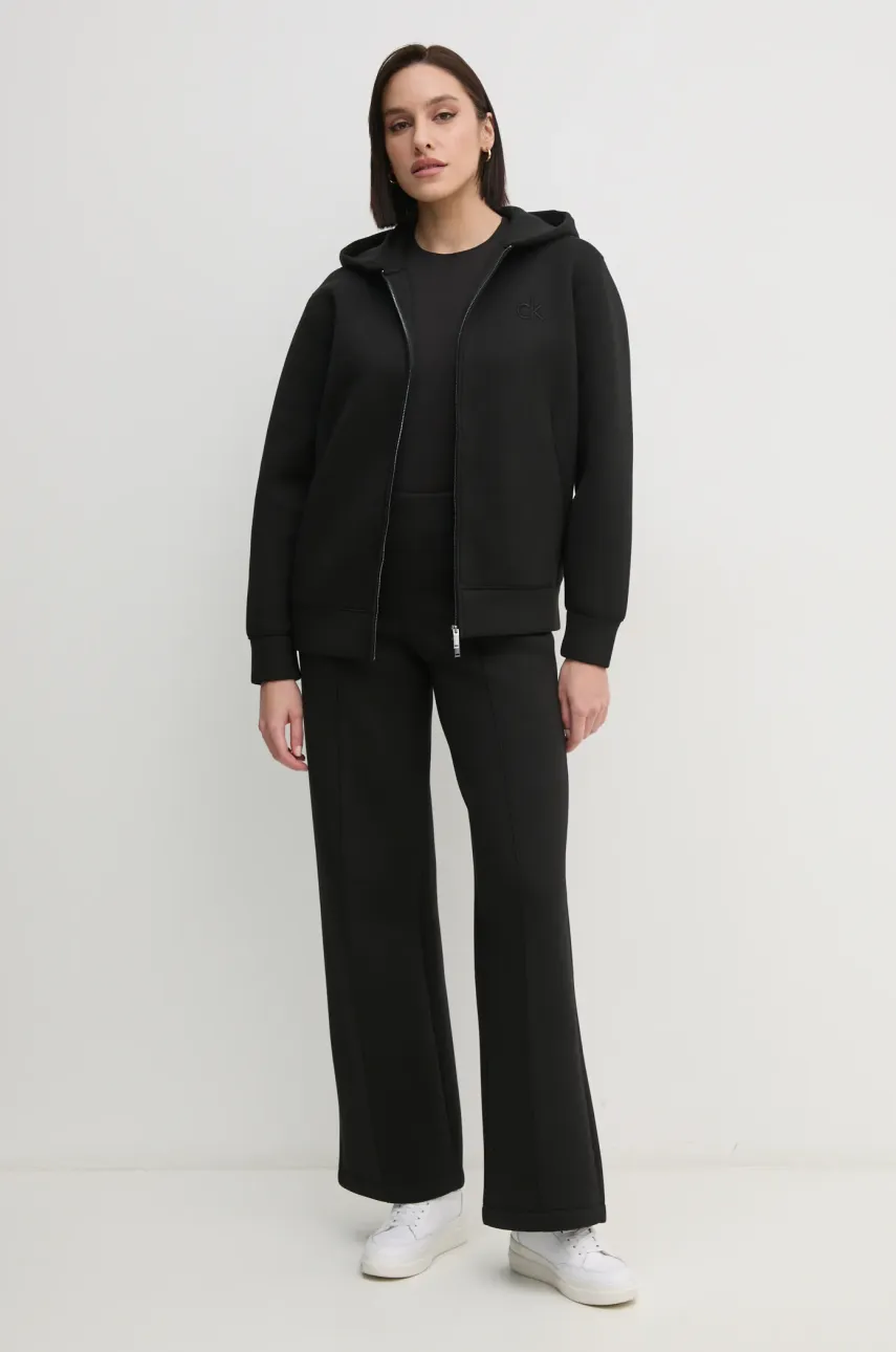 Брюки Calvin Klein женские цвет чёрный меланж K20K207947 Брюки Calvin Klein женские цвет чёрный меланж K20K207947