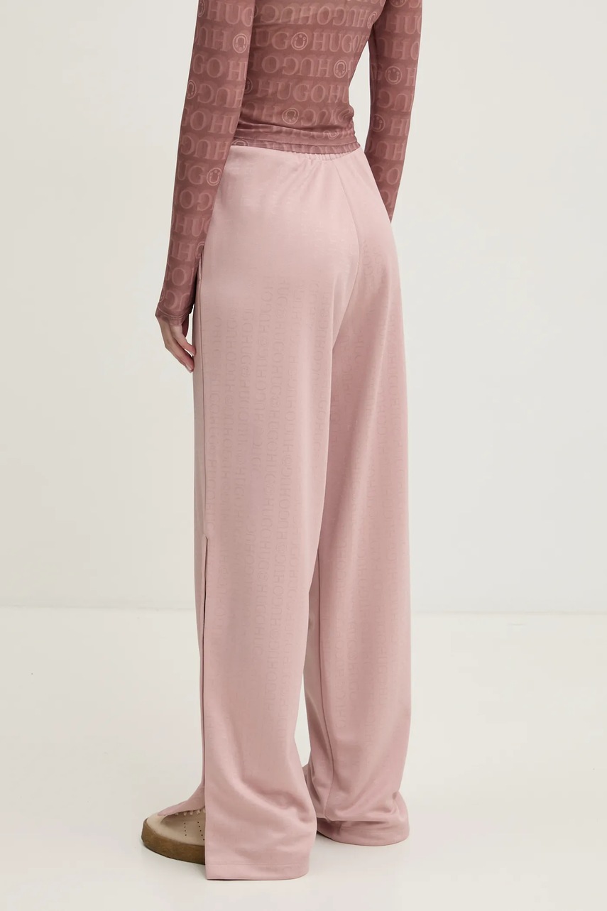 Παντελόνι φόρμας Hugo Blue χρώμα: ροζ, 50531183 φωτογραφία