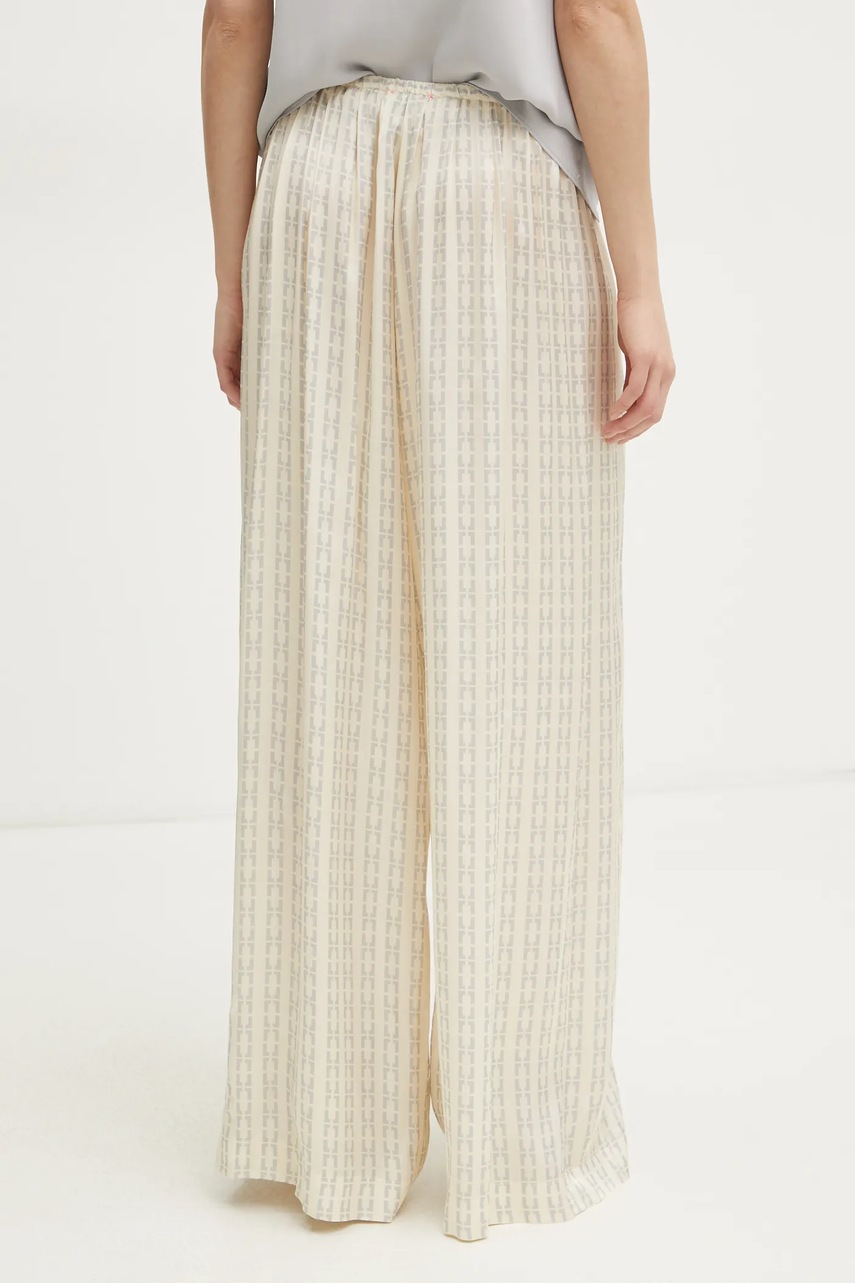 Παντελόνι Forte Forte χρώμα: μπεζ, 13628.my pants φωτογραφία