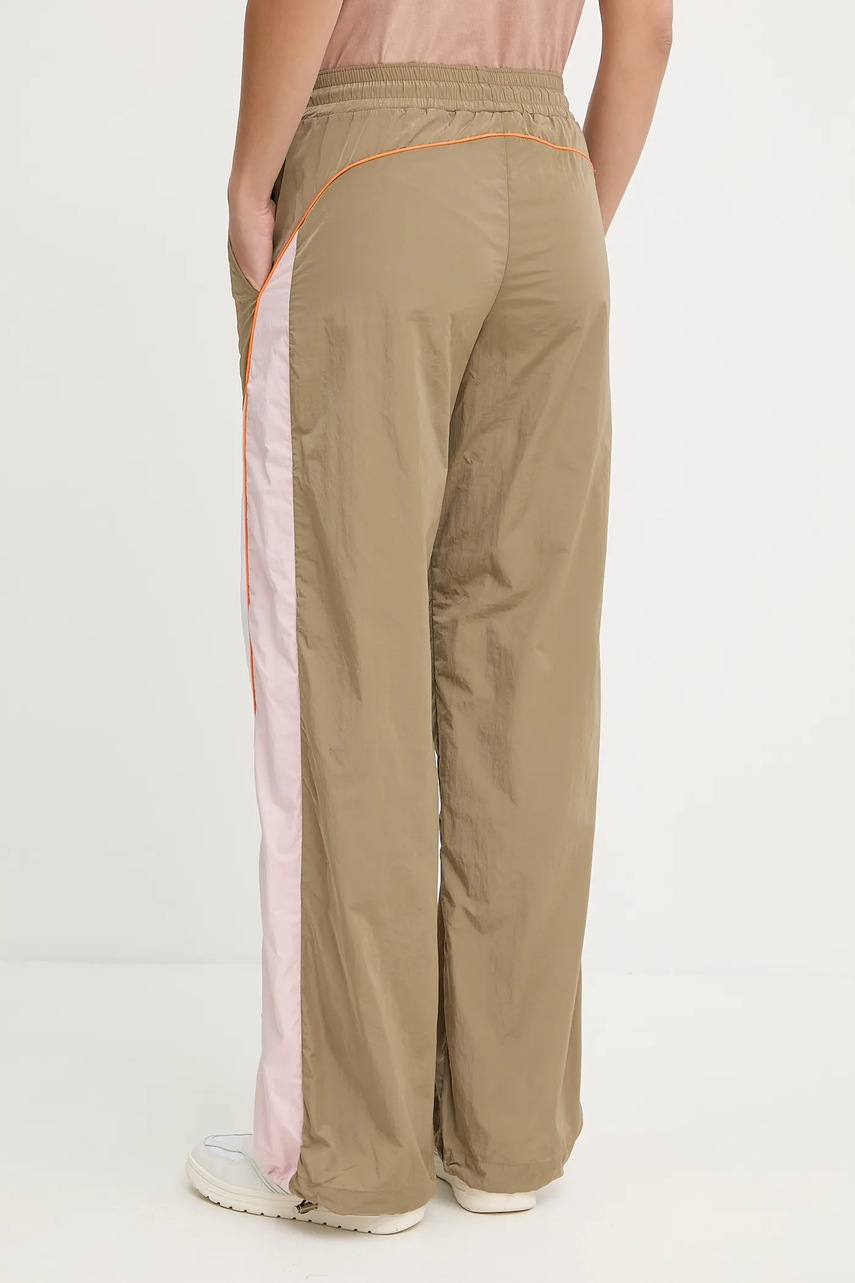 Παντελόνι Pinko χρώμα: πράσινο, 104859 A2GW φωτογραφία