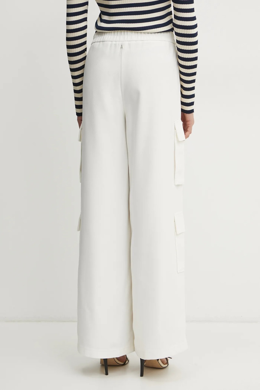 Παντελόνι Twinset χρώμα: μπεζ, 251AP2333 φωτογραφία