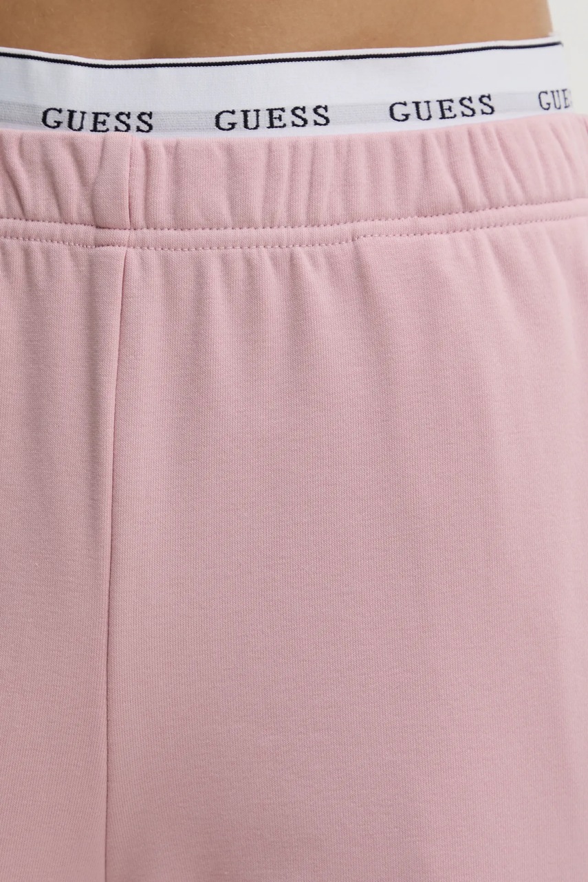 Παντελόνι φόρμας Guess SOFIA χρώμα: ροζ, O5RB01 KCO31 φωτογραφία