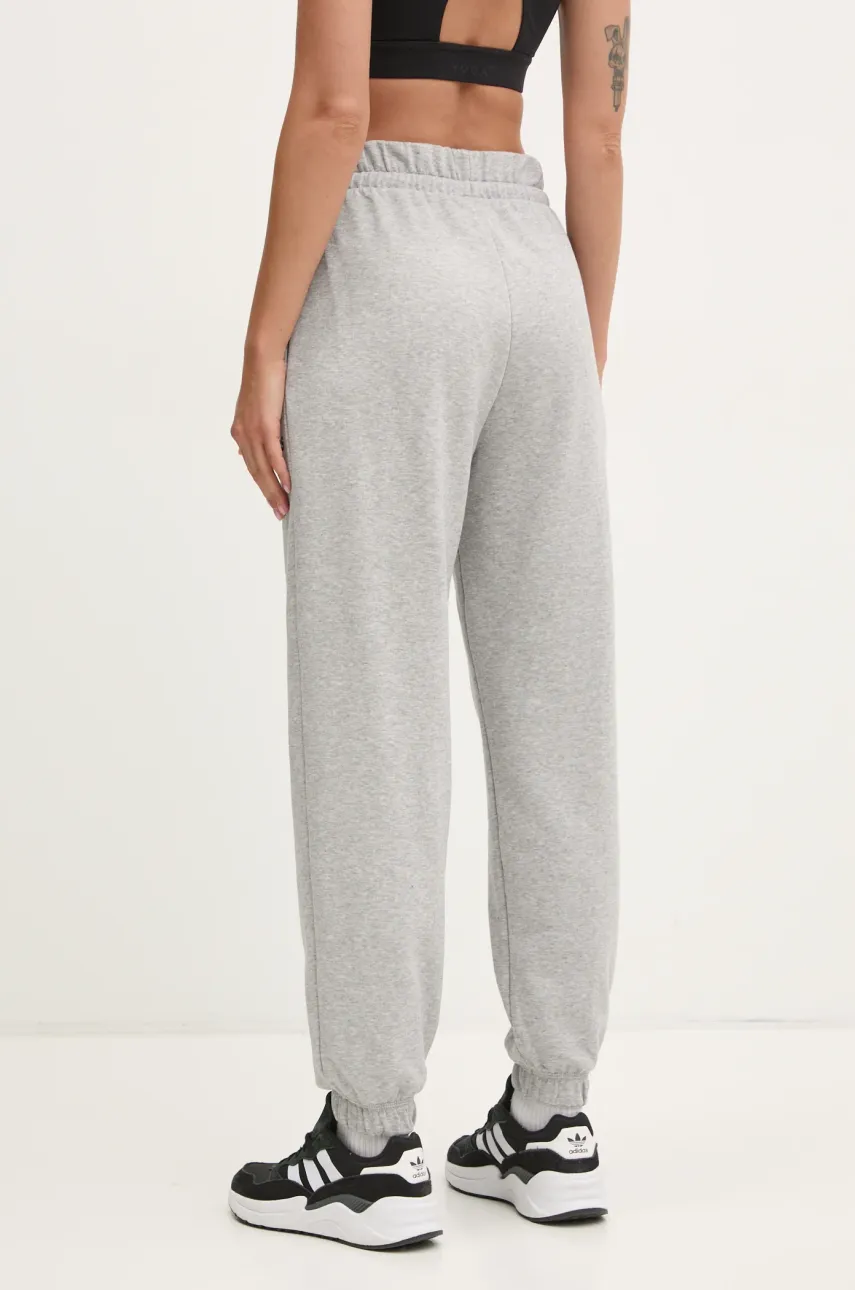 Спортивные штаны adidas Essentials Linear женские цвет серый однотонные JC5953 Спортивные штаны adidas Essentials Linear женские цвет серый однотонные JC5953