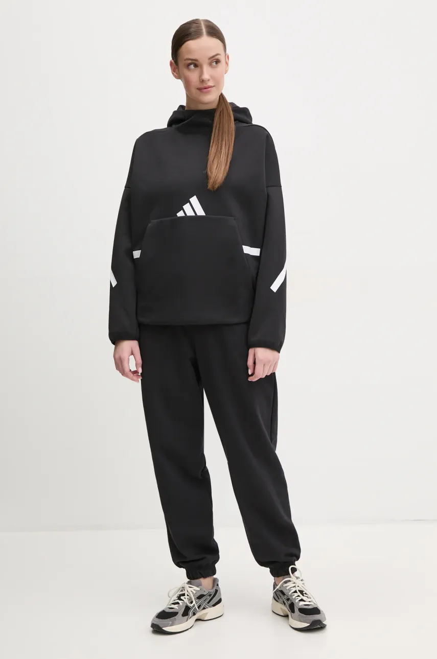 Спортивные штаны adidas Essentials женские цвет чёрный однотонные JD7999 Спортивные штаны adidas Essentials женские цвет чёрный однотонные JD7999