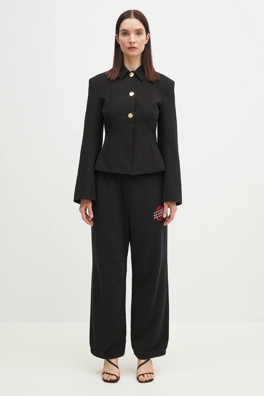 Bavlněné tepláky MM6 Maison Margiela (obrázek 6)