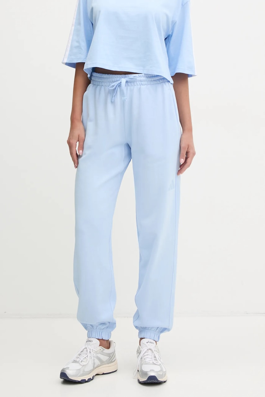 adidas pantaloni de trening din bumbac ALL SZN neted, JD4723 adidas pantaloni de trening din bumbac ALL SZN neted, JD4723