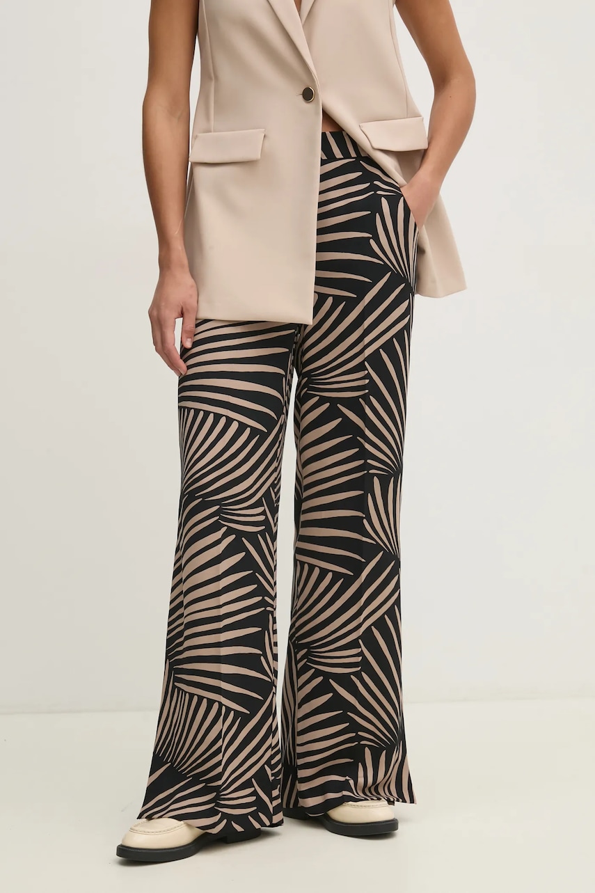 Joseph Ribkoff pantaloni femei, culoarea negru, drept, high waist, 251085 Joseph Ribkoff pantaloni femei, culoarea negru, drept, high waist, 251085