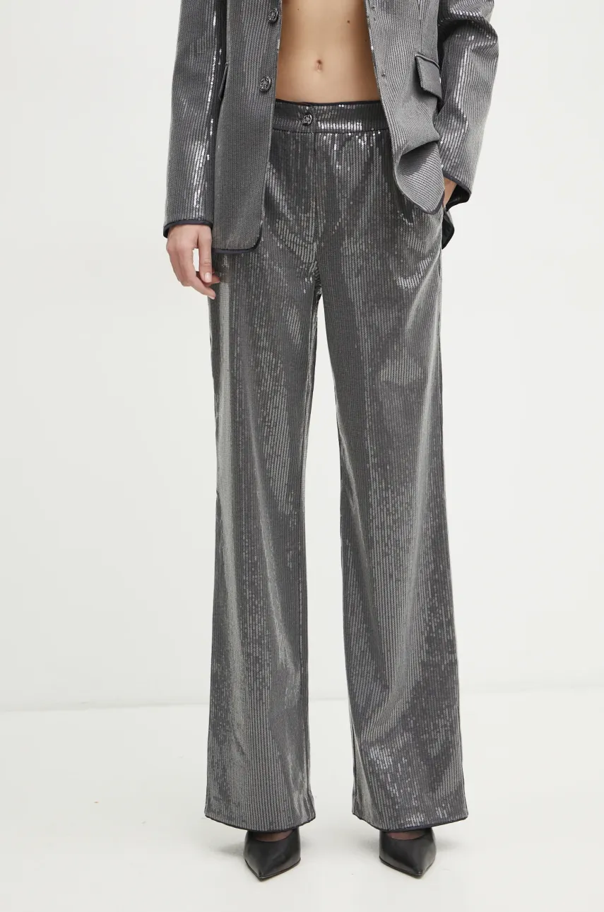 Γυναικεία υφασμάτινα παντελόνια guess σε γκρι