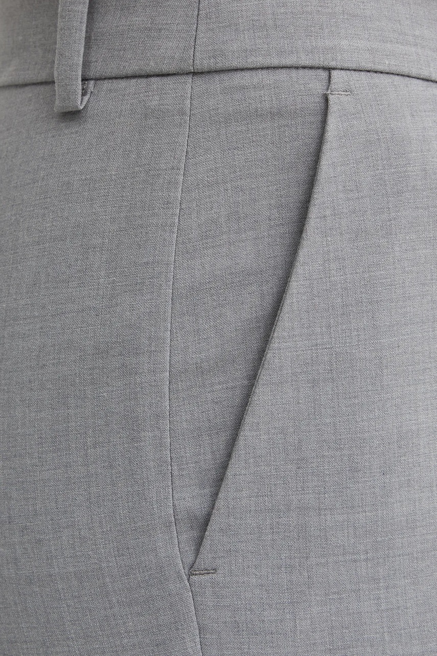 Παντελόνι από μείγμα μαλλιού Luisa Spagnoli χρώμα: γκρι, 542004 φωτογραφία