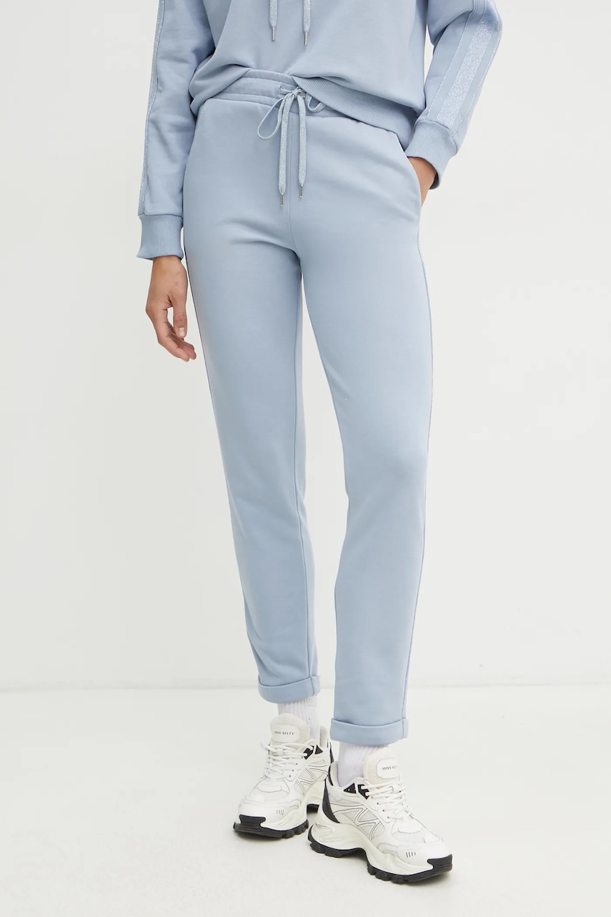Luisa Spagnoli pantaloni de trening femei, neted, 541845 Luisa Spagnoli pantaloni de trening femei, neted, 541845