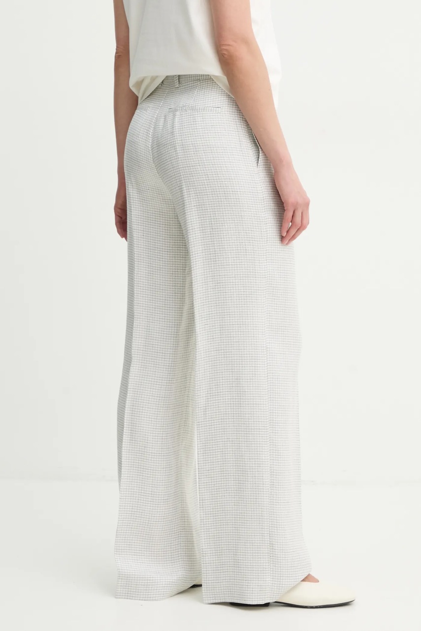 Λινό παντελόνι Theory φωτογραφία