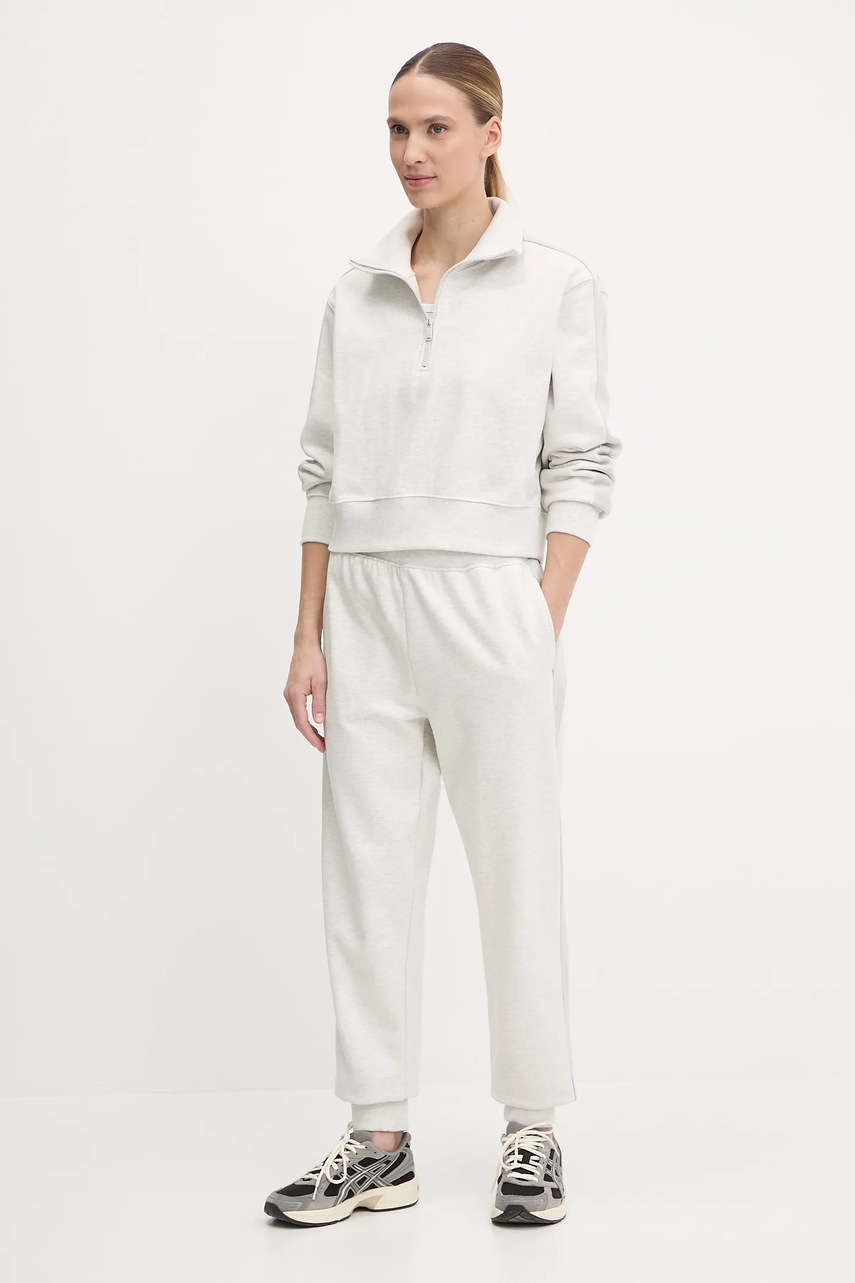 Спортивные штаны цвет серый с аппликацией LVGWS5P608