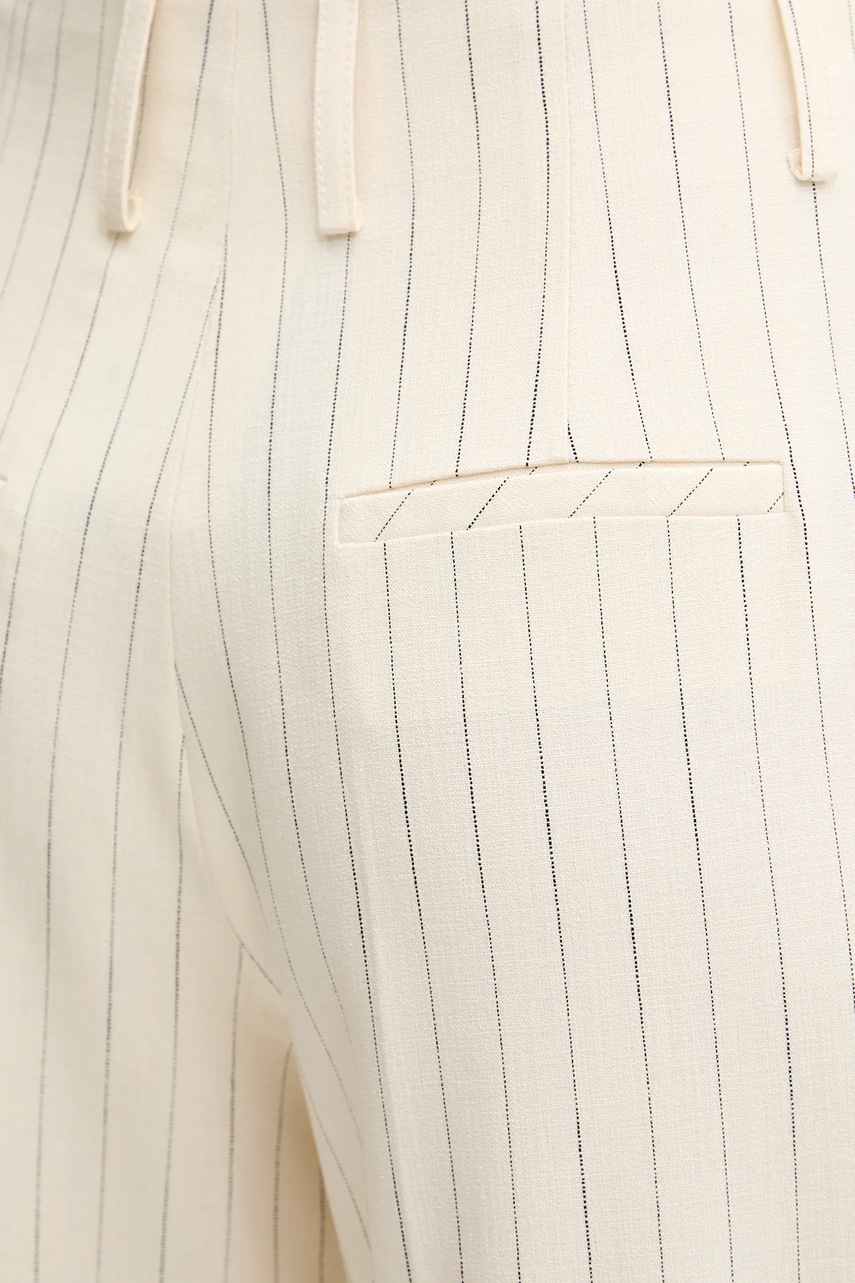 Παντελόνι Simona Corsellini χρώμα: μπεζ, P25CPPA019 φωτογραφία