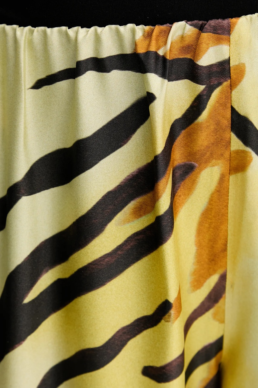 Hedvábné kalhoty Nanushka BRENDA (obrázek 4)