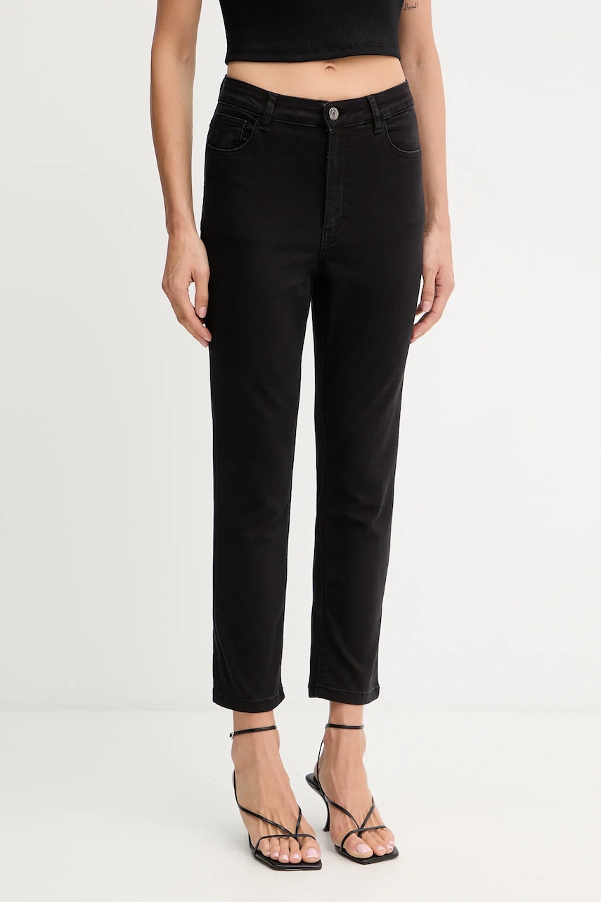 Gestuz jeans culoarea negru, 10910083