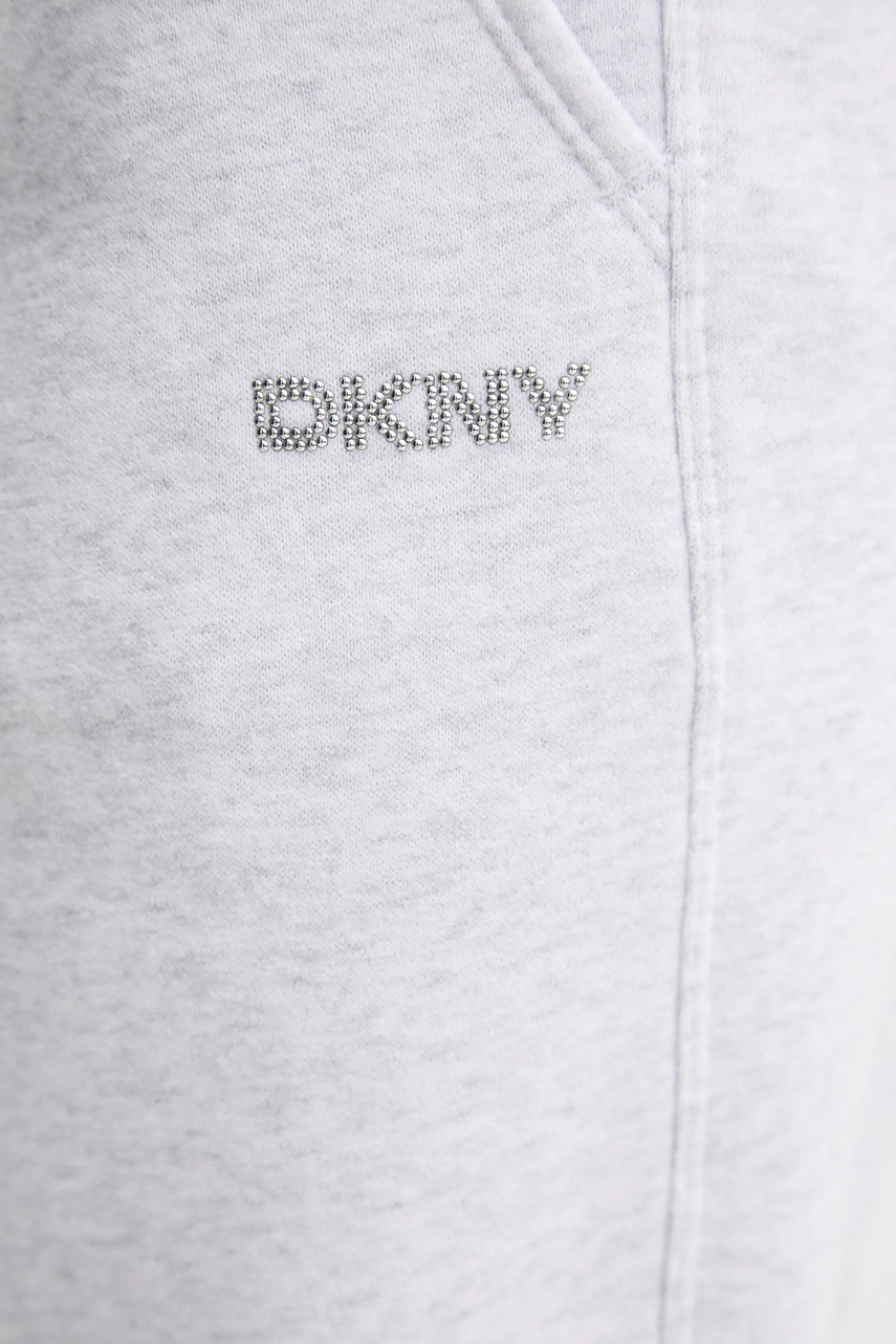 Παντελόνι φόρμας Dkny χρώμα: γκρι, DP5P3546 φωτογραφία