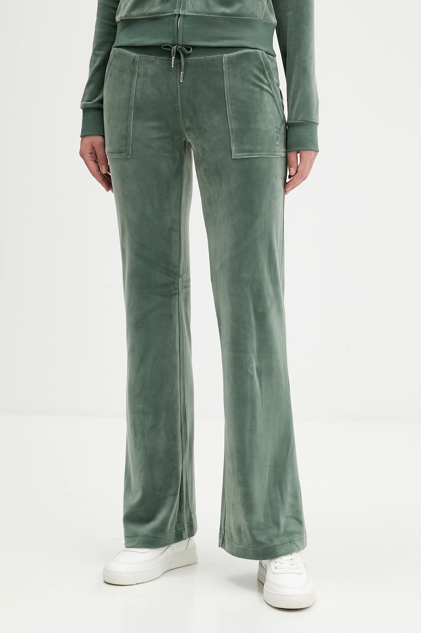 Juicy Couture pantaloni de trening uni, JCSEBJ001