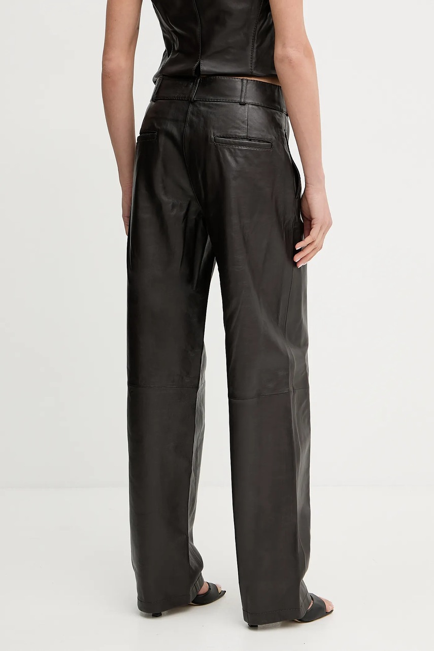 Kožené kalhoty Pinko REIMAGINE by Patrick Mcdowell (obrázek 3)