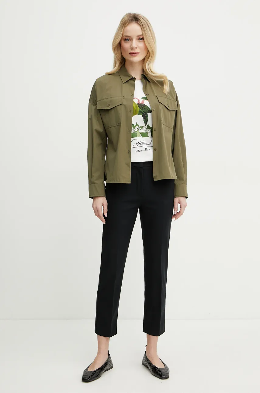 Брюки Weekend Max Mara женские цвет чёрный облегающие средняя посадка 2515131021600 Брюки Weekend Max Mara женские цвет чёрный облегающие средняя посадка 2515131021600