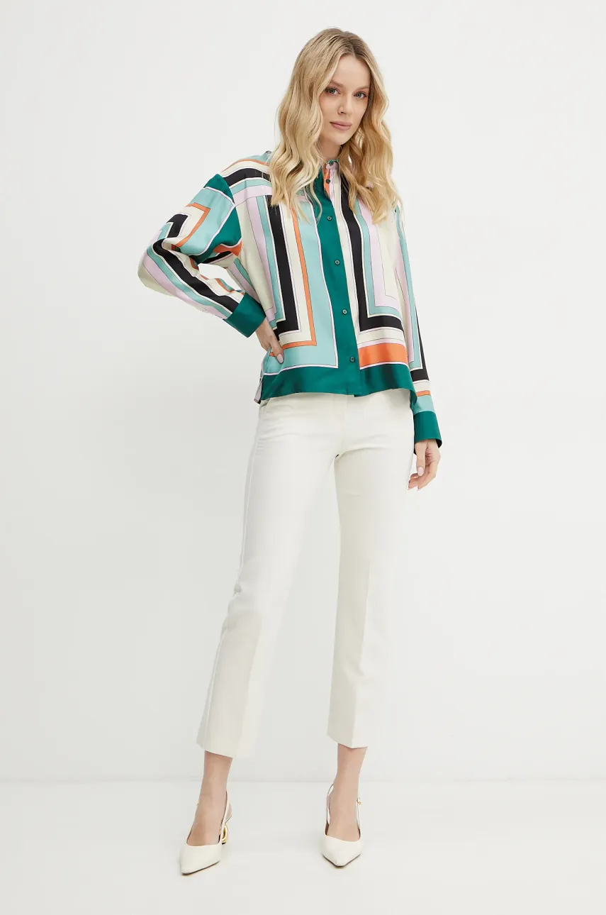 Брюки Weekend Max Mara женские цвет бежевый прямые высокая посадка 2515131031600 Брюки Weekend Max Mara женские цвет бежевый прямые высокая посадка 2515131031600
