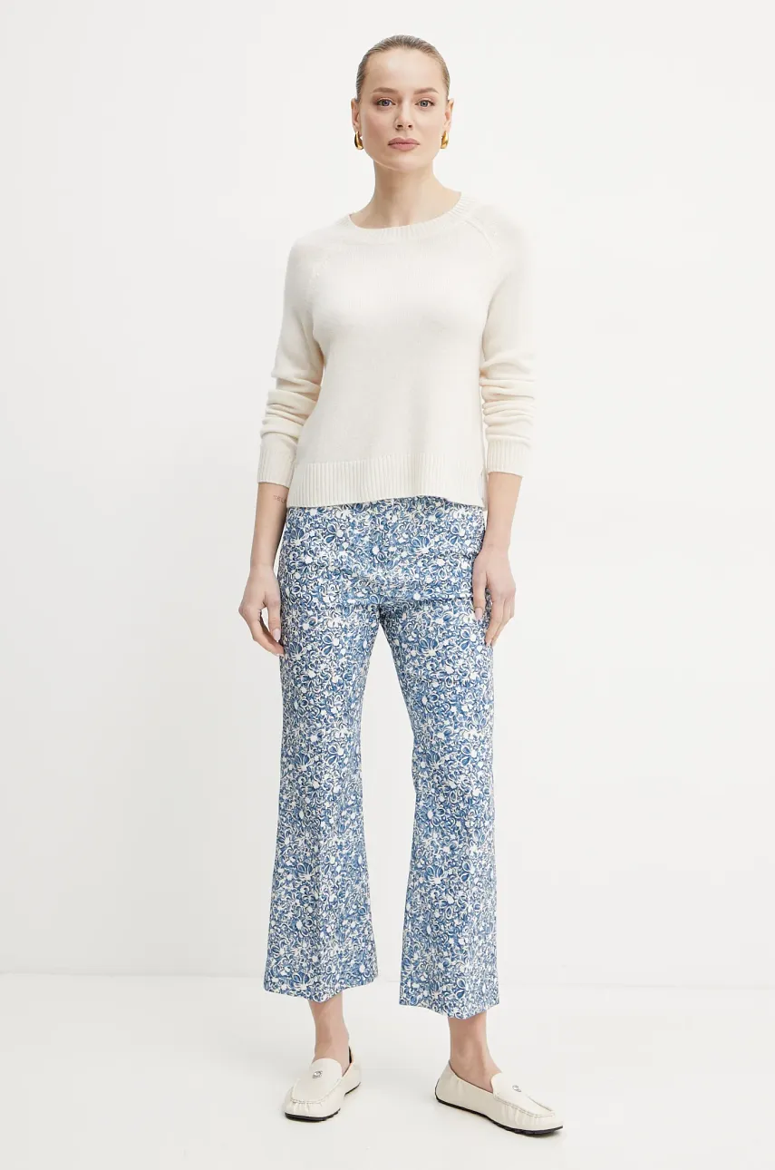 Брюки Weekend Max Mara женские цвет фиолетовый клёш средняя посадка 2515131122600 Брюки Weekend Max Mara женские цвет фиолетовый клёш средняя посадка 2515131122600
