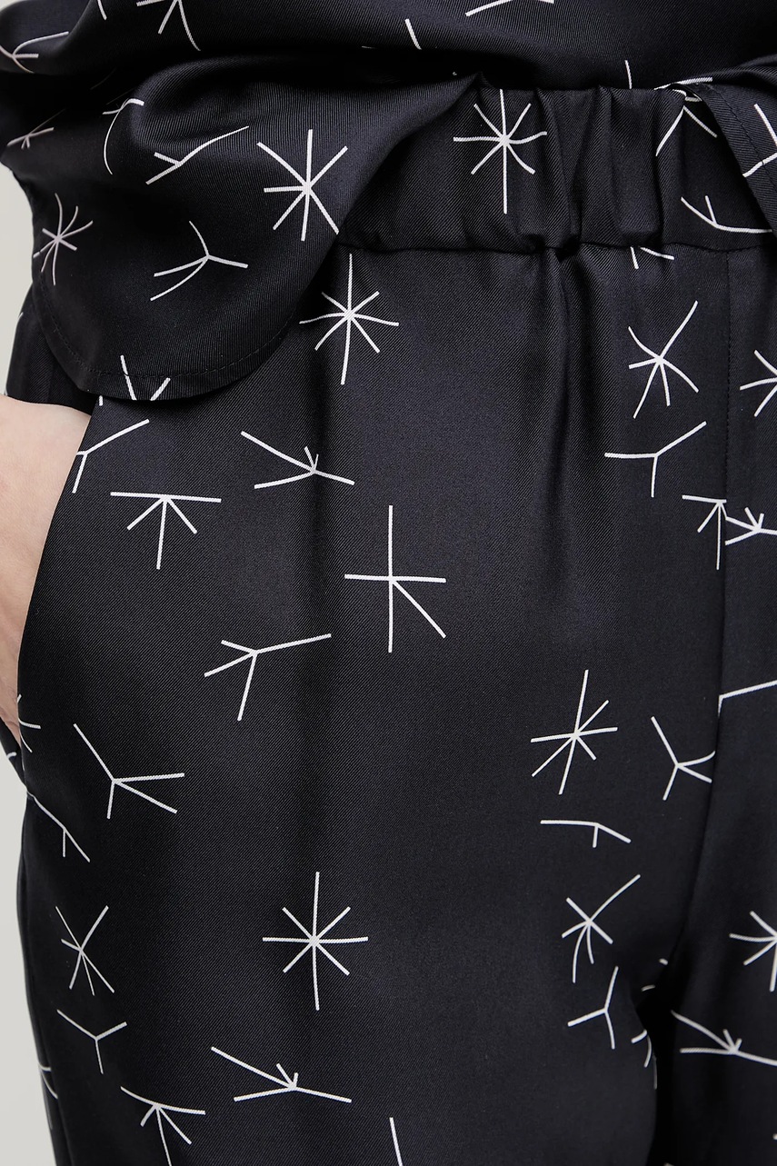 Hedvábné kalhoty MM by Max Mara (obrázek 4)