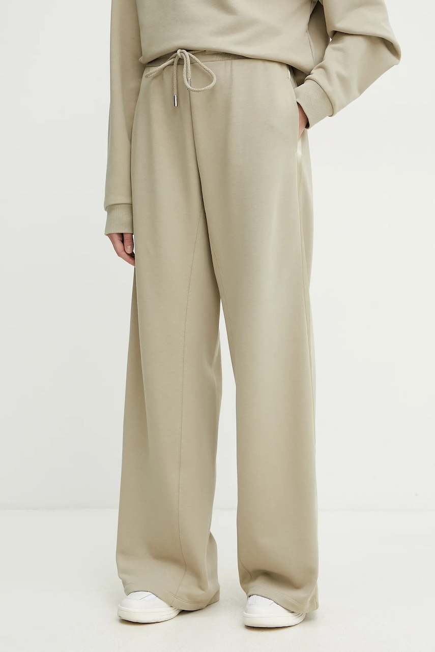 MM pantaloni de trening culoarea bej, 2516781097600