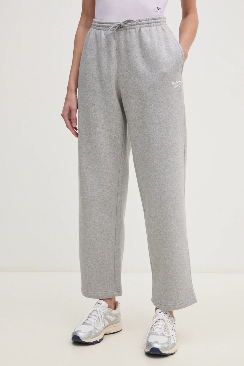 Levně Tepláky Reebok Classic šedá barva, melanžové, 100205967