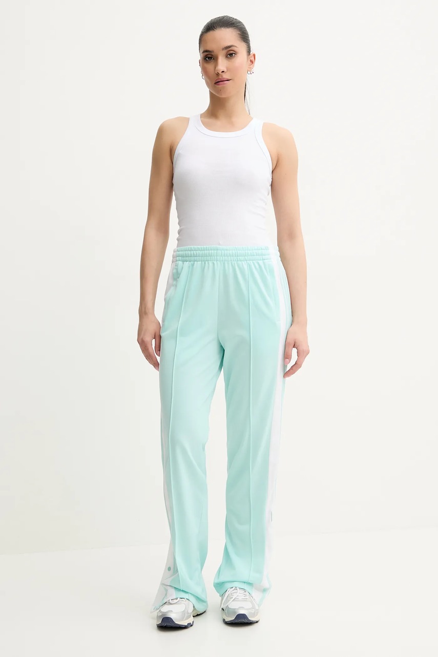 Спортивные штаны adidas Originals Adibreak цвет бирюзовый узор JD0854