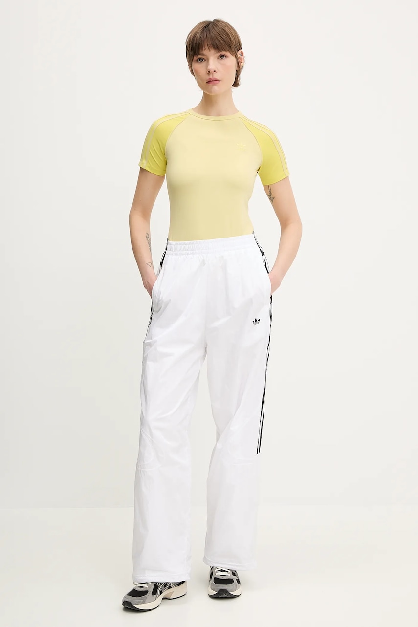 Спортивные штаны adidas Originals Teamgeist цвет белый с аппликацией JD0257 Спортивные штаны adidas Originals Teamgeist цвет белый с аппликацией JD0257