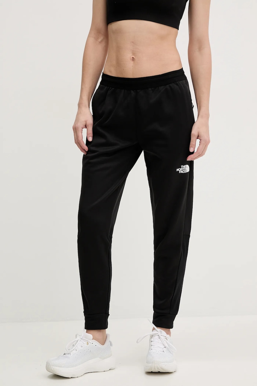 The North Face pantaloni de trening Mountain Athletics culoarea negru, neted, NF0A893WJK31 The North Face pantaloni de trening Mountain Athletics culoarea negru, neted, NF0A893WJK31