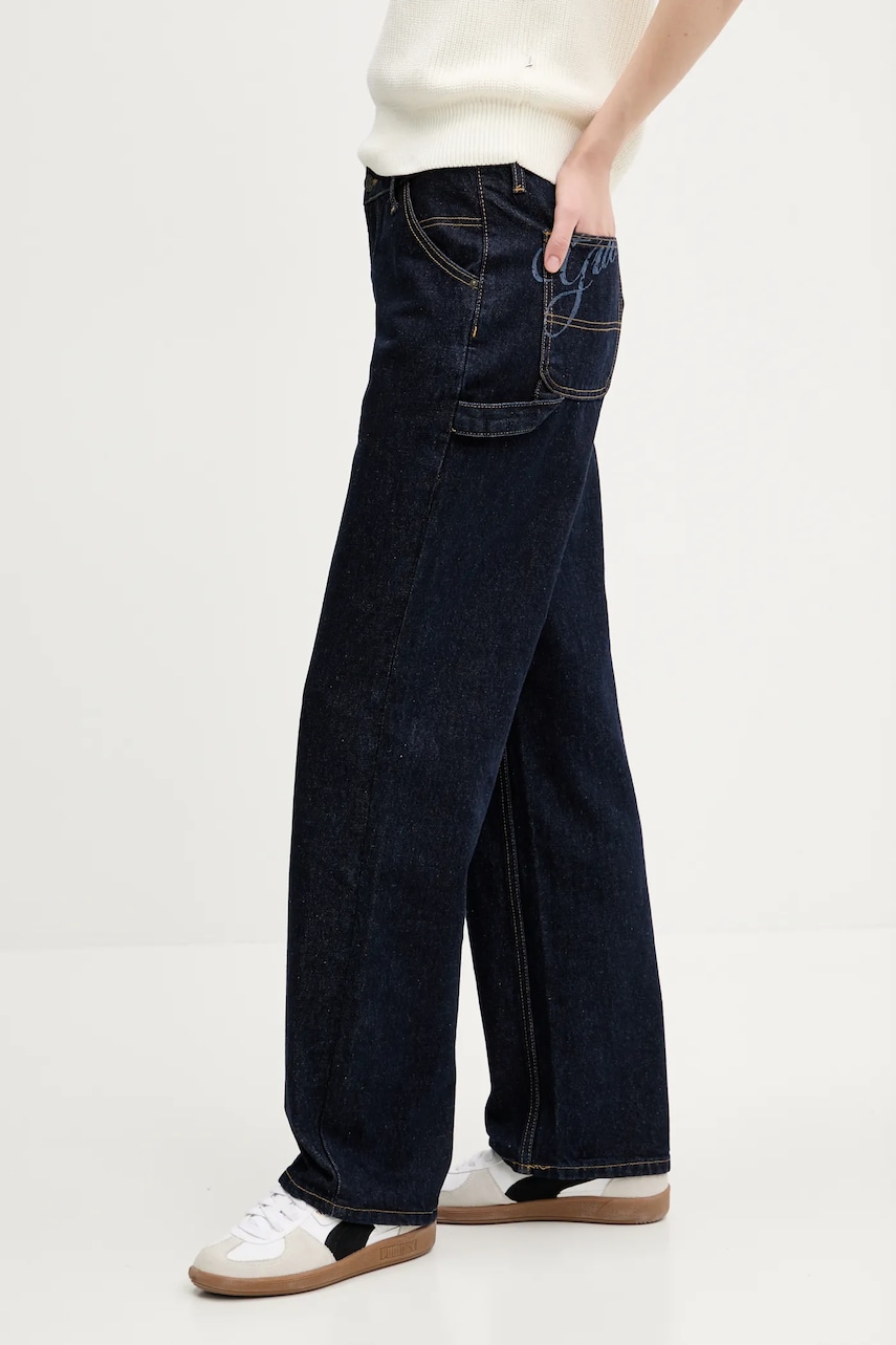 Levně Džíny Guess Originals dámské, medium waist, W5RG10 D4XY0