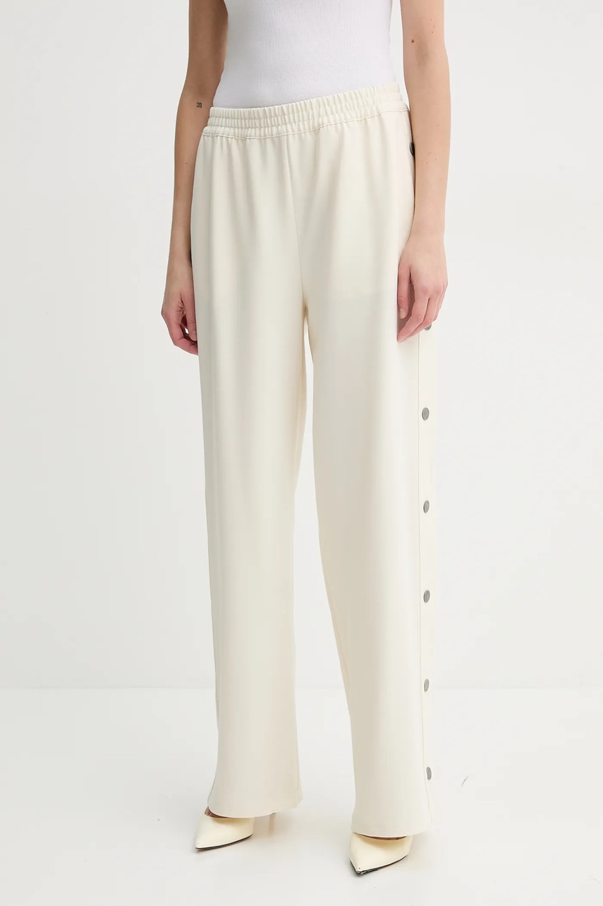 Παντελόνι BA&SH JOSTA χρώμα: μπεζ, 1E25JOST φωτογραφία