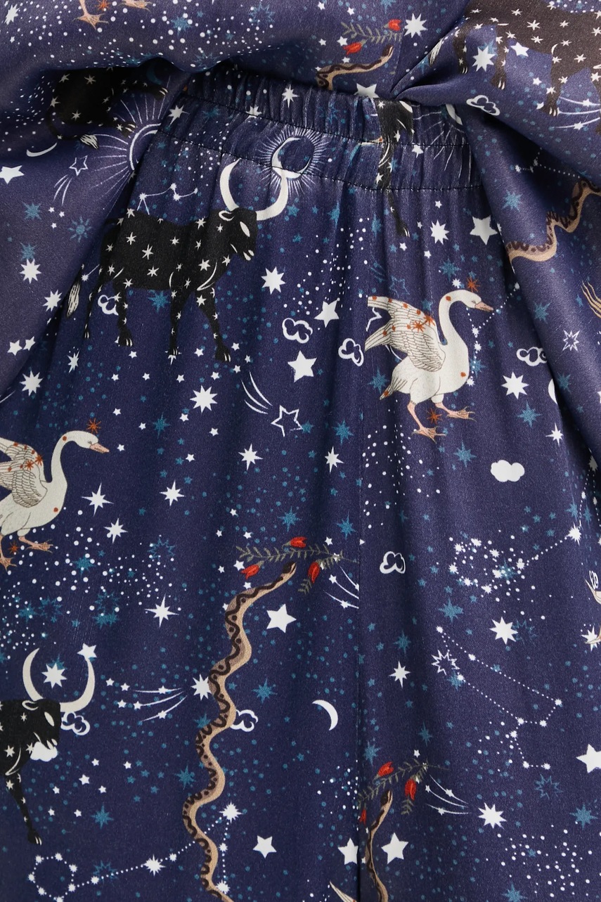 Παντελόνι The Sleeper χρώμα: ναυτικό μπλε, HC2404OP φωτογραφία