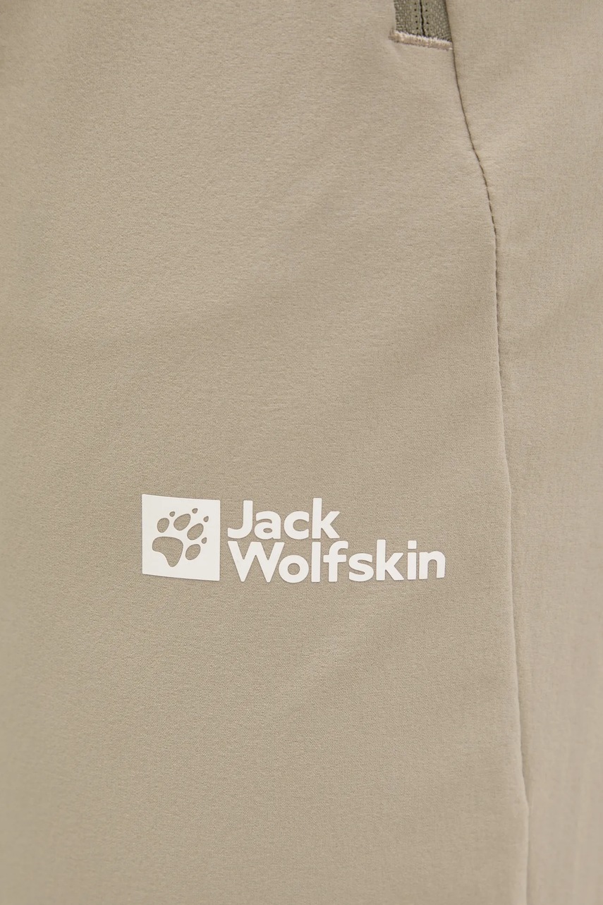 Брюки outdoor Jack Wolfskin Hikeout цвет бежевый A63927 Брюки outdoor Jack Wolfskin Hikeout цвет бежевый A63927
